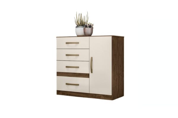 COMODA VENUS 4GAV C/SAPATEIRA - CAST/BAU - MOVAL